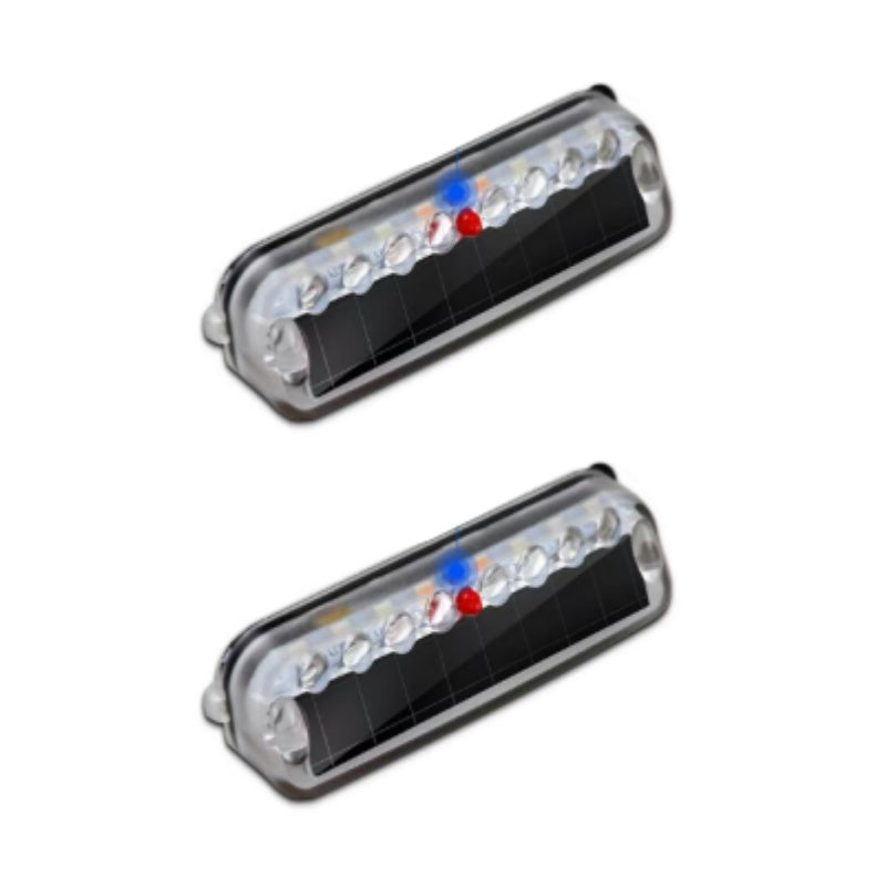 Car safety warning light - SLW-02 - Solar-powered anti-rushlight warning light
